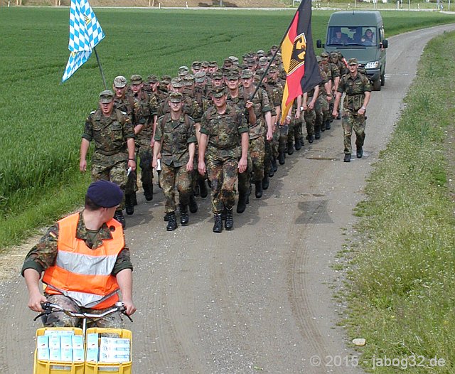 Vorbereitung Nijmwegenmarsch 2004