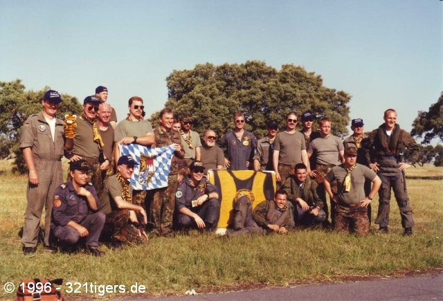 321 Tigers bei Nato Tigermeet 1996 in Beja Portugal