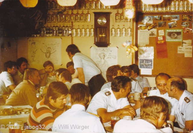 Im Coffee Shop der Platte Leo ca. 1973